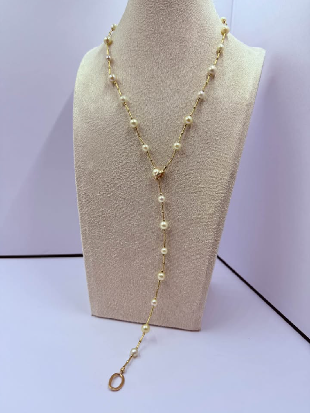 Akoya Lustre Convertible Station Necklace