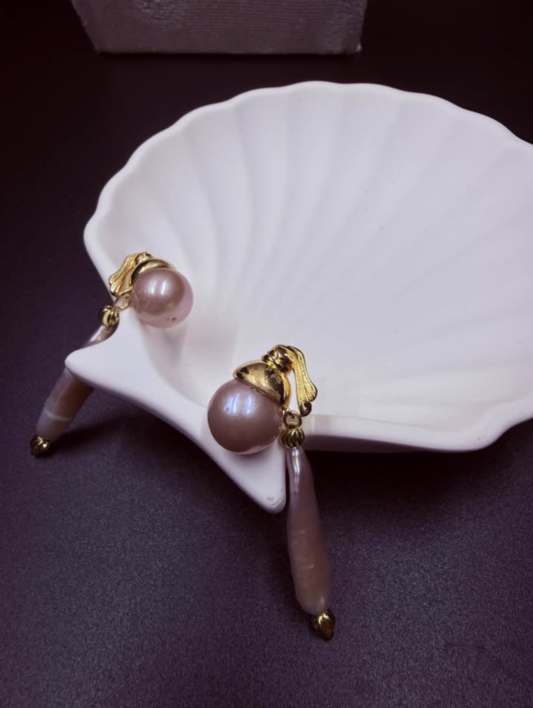 Blush Majesty Baroque Pearl Set