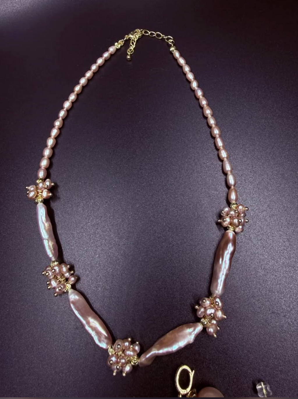Blush Majesty Baroque Pearl Set