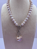 Blush Elegance — Freshwater Pearl Necklace