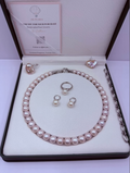 Blush Elegance — Freshwater Pearl Drop Earrings