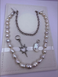 Edge Pearl — Men's Baroque Freshwater Pearl Necklace